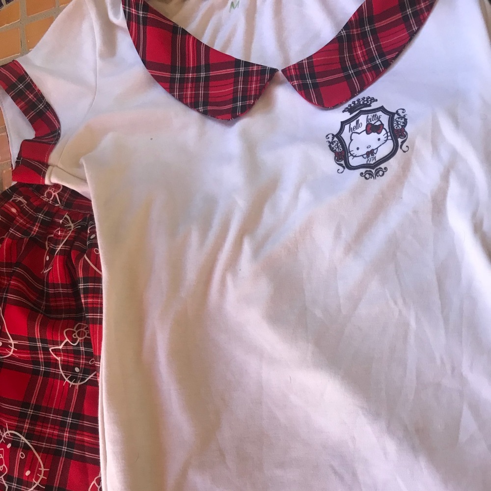 Hello kitty school outfit set from japan la